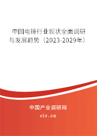 中國電錘行業(yè)現狀全面調研與發(fā)展趨勢（2023-2029年）