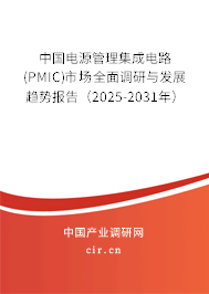 中國電源管理集成電路(PMIC)市場全面調(diào)研與發(fā)展趨勢報告（2025-2031年）