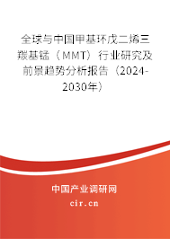 全球與中國甲基環(huán)戊二烯三羰基錳（MMT）行業(yè)研究及前景趨勢分析報(bào)告（2024-2030年）