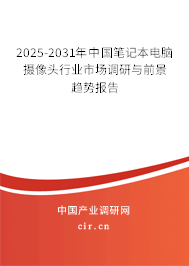 2025-2031年中國筆記本電腦攝像頭行業(yè)市場調(diào)研與前景趨勢報告