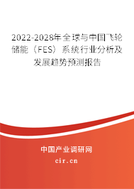 2022-2028年全球與中國飛輪儲能（FES）系統(tǒng)行業(yè)分析及發(fā)展趨勢預(yù)測報(bào)告