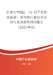 全球與中國2-（N-叔丁氧羰基氨基）苯甲酸行業(yè)現(xiàn)狀調研與發(fā)展趨勢預測報告（2025年版）