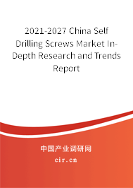 2021-2027 China Self Drilling Screws Market In-Depth Research and Trends Report