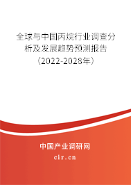 全球與中國(guó)丙烷行業(yè)調(diào)查分析及發(fā)展趨勢(shì)預(yù)測(cè)報(bào)告（2022-2028年）