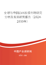 全球與中國(guó)EVA膠膜市場(chǎng)研究分析及發(fā)展趨勢(shì)報(bào)告（2024-2030年）