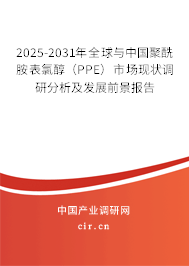 2025-2031年全球與中國聚酰胺表氯醇（PPE）市場現(xiàn)狀調(diào)研分析及發(fā)展前景報(bào)告