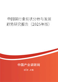 中國鎂行業(yè)現(xiàn)狀分析與發(fā)展趨勢研究報告（2025年版）