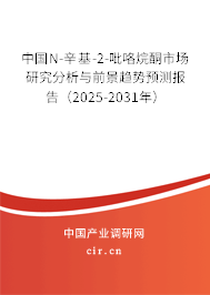 中國N-辛基-2-吡咯烷酮市場研究分析與前景趨勢預(yù)測報(bào)告（2025-2031年）