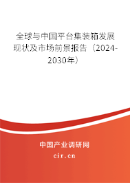 全球與中國(guó)平臺(tái)集裝箱發(fā)展現(xiàn)狀及市場(chǎng)前景報(bào)告（2024-2030年）