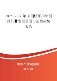 2025-2031年中國腰頸椎牽引器行業(yè)發(fā)展調(diào)研與前景趨勢(shì)報(bào)告