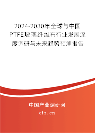 2024-2030年全球與中國PTFE玻璃纖維布行業(yè)發(fā)展深度調(diào)研與未來趨勢預(yù)測報(bào)告