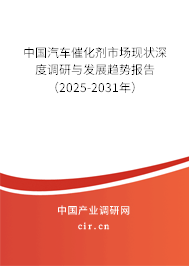 中國汽車催化劑市場現(xiàn)狀深度調(diào)研與發(fā)展趨勢報告（2024-2030年）