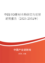 中國ITO靶材市場研究與前景趨勢(shì)報(bào)告（2025-2031年）