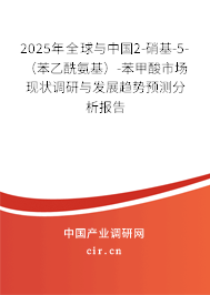 2025年全球與中國2-硝基-5-（苯乙酰氨基）-苯甲酸市場(chǎng)現(xiàn)狀調(diào)研與發(fā)展趨勢(shì)預(yù)測(cè)分析報(bào)告