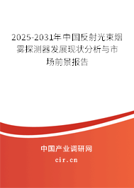 2025-2031年中國反射光束煙霧探測(cè)器發(fā)展現(xiàn)狀分析與市場(chǎng)前景報(bào)告