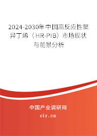 2024-2030年中國(guó)高反應(yīng)性聚異丁烯（HR-PIB）市場(chǎng)現(xiàn)狀與前景分析