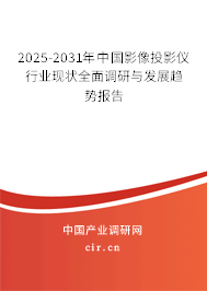 2025-2031年中國(guó)影像投影儀行業(yè)現(xiàn)狀全面調(diào)研與發(fā)展趨勢(shì)報(bào)告