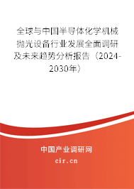 全球與中國(guó)半導(dǎo)體化學(xué)機(jī)械拋光設(shè)備行業(yè)發(fā)展全面調(diào)研及未來(lái)趨勢(shì)分析報(bào)告（2024-2030年）