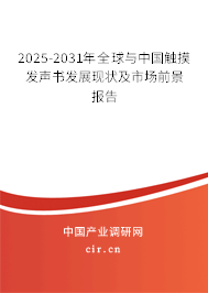 2025-2031年全球與中國觸摸發(fā)聲書發(fā)展現(xiàn)狀及市場前景報告
