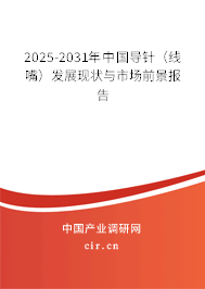 2025-2031年中國(guó)導(dǎo)針（線嘴）發(fā)展現(xiàn)狀與市場(chǎng)前景報(bào)告
