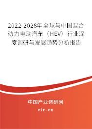 2022-2028年全球與中國(guó)混合動(dòng)力電動(dòng)汽車(chē)（HEV）行業(yè)深度調(diào)研與發(fā)展趨勢(shì)分析報(bào)告