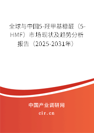 全球與中國5-羥甲基糠醛（5-HMF）市場現(xiàn)狀及趨勢分析報告（2025-2031年）