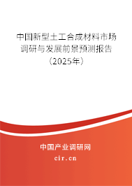 中國新型土工合成材料市場(chǎng)調(diào)研與發(fā)展前景預(yù)測(cè)報(bào)告（2025年）