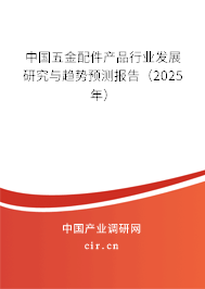 中國(guó)五金配件產(chǎn)品行業(yè)發(fā)展研究與趨勢(shì)預(yù)測(cè)報(bào)告（2025年）
