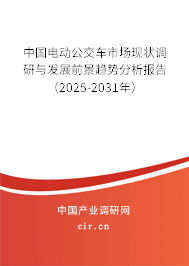 中國電動公交車市場現(xiàn)狀調(diào)研與發(fā)展前景趨勢分析報告（2025-2031年）