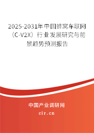2025-2031年中國蜂窩車聯(lián)網(wǎng)（C-V2X）行業(yè)發(fā)展研究與前景趨勢預(yù)測報告