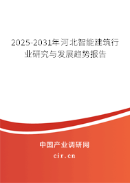 2025-2031年河北智能建筑行業(yè)研究與發(fā)展趨勢報(bào)告
