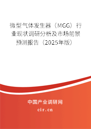 微型氣體發(fā)生器（MGG）行業(yè)現(xiàn)狀調(diào)研分析及市場(chǎng)前景預(yù)測(cè)報(bào)告（2025年版）