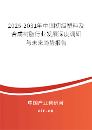 2025-2031年中國(guó)初級(jí)塑料及合成樹脂行業(yè)發(fā)展深度調(diào)研與未來(lái)趨勢(shì)報(bào)告