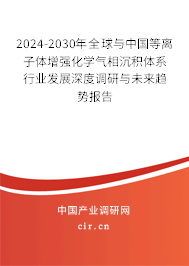 2024-2030年全球與中國(guó)等離子體增強(qiáng)化學(xué)氣相沉積體系行業(yè)發(fā)展深度調(diào)研與未來(lái)趨勢(shì)報(bào)告