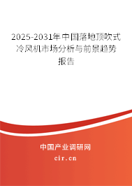 2025-2031年中國落地頂吹式冷風機市場分析與前景趨勢報告