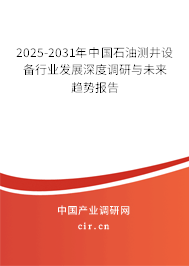 2025-2031年中國(guó)石油測(cè)井設(shè)備行業(yè)發(fā)展深度調(diào)研與未來(lái)趨勢(shì)報(bào)告