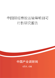 中國鋼纜橡膠運(yùn)輸帶項(xiàng)目可行性研究報(bào)告