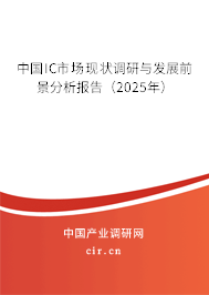 中國IC市場現(xiàn)狀調(diào)研與發(fā)展前景分析報告（2025年）