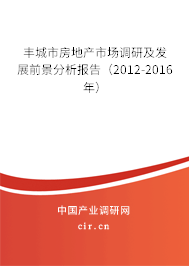 豐城市房地產(chǎn)市場調(diào)研及發(fā)展前景分析報(bào)告（2012-2016年）