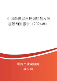 中國觸摸屏市場調(diào)研與發(fā)展前景預(yù)測報告（2024年）