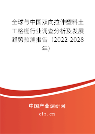 全球與中國雙向拉伸塑料土工格柵行業(yè)調查分析及發(fā)展趨勢預測報告（2022-2028年）