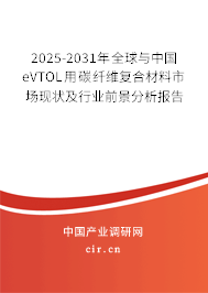 2025-2031年全球與中國(guó)eVTOL用碳纖維復(fù)合材料市場(chǎng)現(xiàn)狀及行業(yè)前景分析報(bào)告