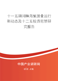 十一五期間珠海旅游業(yè)運(yùn)行新動(dòng)態(tài)及十二五投資前景研究報(bào)告