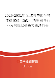 2025-2031年全球與中國半導(dǎo)體碳化硅（SiC）功率器件行業(yè)發(fā)展現(xiàn)狀分析及市場前景