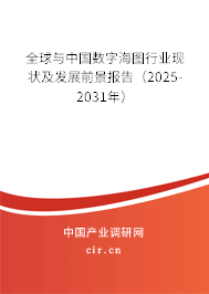 全球與中國數(shù)字海圖行業(yè)現(xiàn)狀及發(fā)展前景報告（2025-2031年）