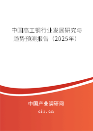 中國高工鋼行業(yè)發(fā)展研究與趨勢預(yù)測報告（2025年）