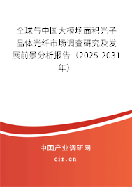 全球與中國大模場面積光子晶體光纖市場調查研究及發(fā)展前景分析報告（2025-2031年）