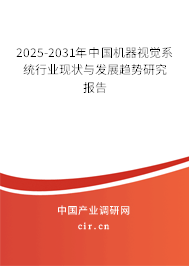 2025-2031年中國(guó)機(jī)器視覺(jué)系統(tǒng)行業(yè)現(xiàn)狀與發(fā)展趨勢(shì)研究報(bào)告