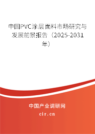 中國PVC涂層面料市場研究與發(fā)展前景報(bào)告（2025-2031年）