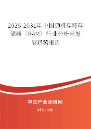 2025-2031年中國隨機存取存儲器（RAM）行業(yè)分析與發(fā)展趨勢報告